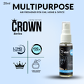 72hour Royale Mini Pack Crown Series Car Perfume 20ml – Long Lasting Premium Fragrance – Multipurpose Air Freshener for Car, Home & Office – Miski Fragrance