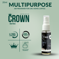 72hour Velvet Aqua Mini Pack Crown Series Car Perfume 20ml – Long Lasting Premium Fragrance – Multipurpose Air Freshener for Car, Home & Office – Miski Fragrance