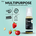 72hour Nostalgic Car Perfume 50ml – Long Lasting Premium Fragrance – Multipurpose Air Freshener for Car, Home & Office – Miski Fragrance