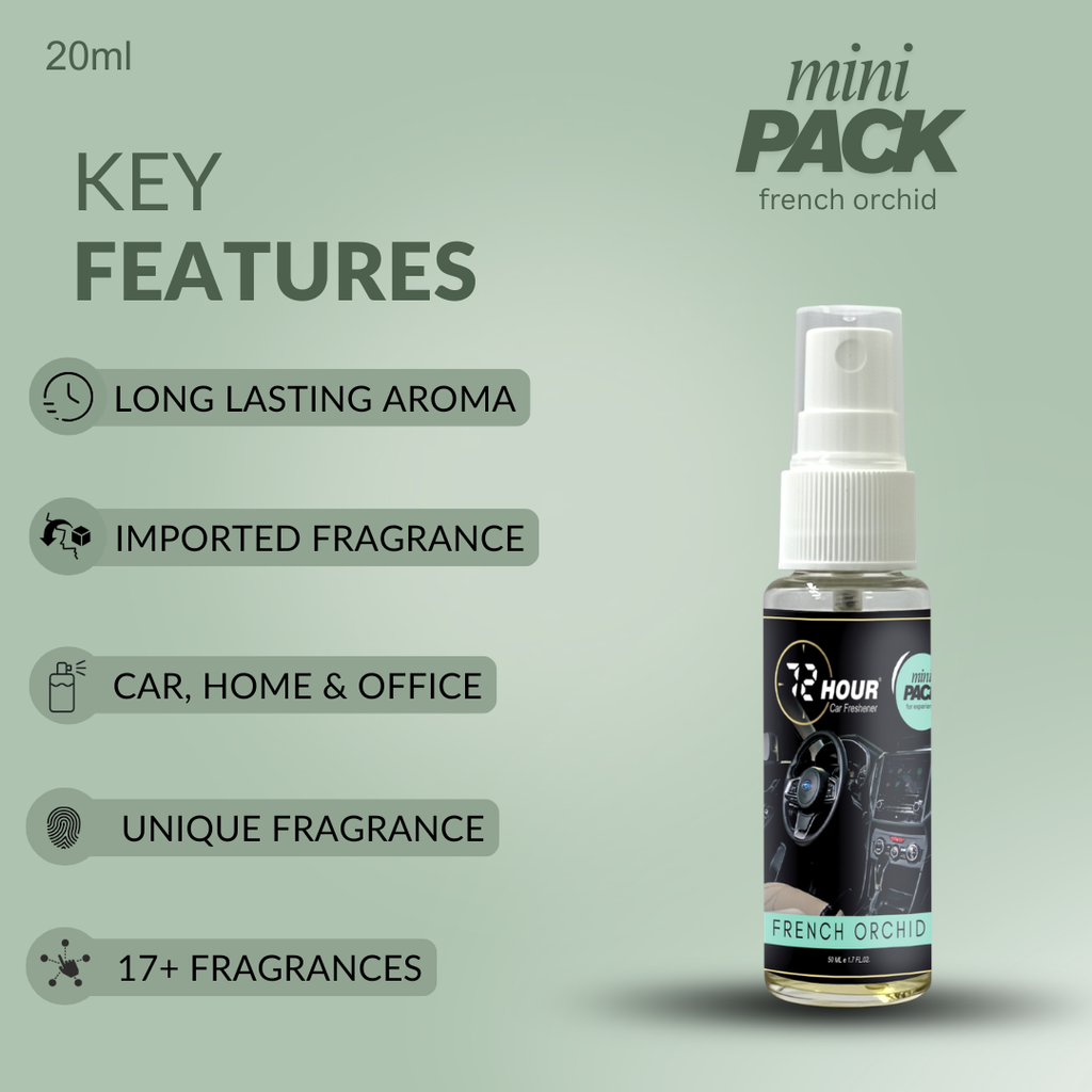 Mini PACK Combo pack French orchid, Lilac, Vanilla 20ml × 3
