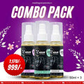 COMBO OFFER Limited Period Offer FREE DELIVERY 50ml × 3 Fragrances.